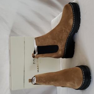 NEW Marc Fisher Padma Lug Sole Chelsea Boot